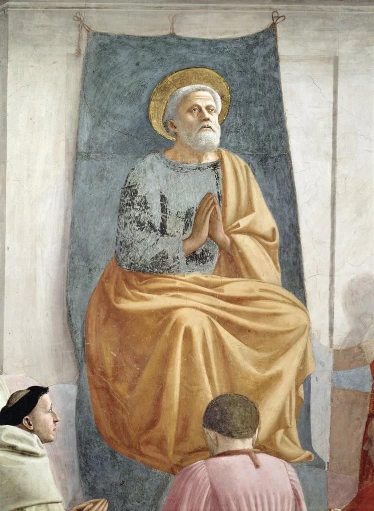 Cappella Brancacci - San Pietro in trono come primo vescovo di Antiochia, Firenze